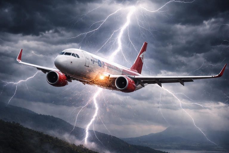 découvrez les détails de l'incident où un avion d'air corsica a été frappé par la foudre, les circonstances de l'événement et les mesures prises pour garantir la sécurité des passagers.